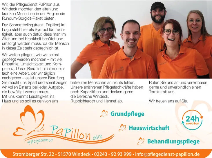 pflegedienst papillon artikel